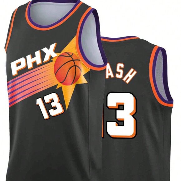 BRAND NEW Steve Nash Phoenix Suns Retro Mens Large Jersey - Picture 1 of 4